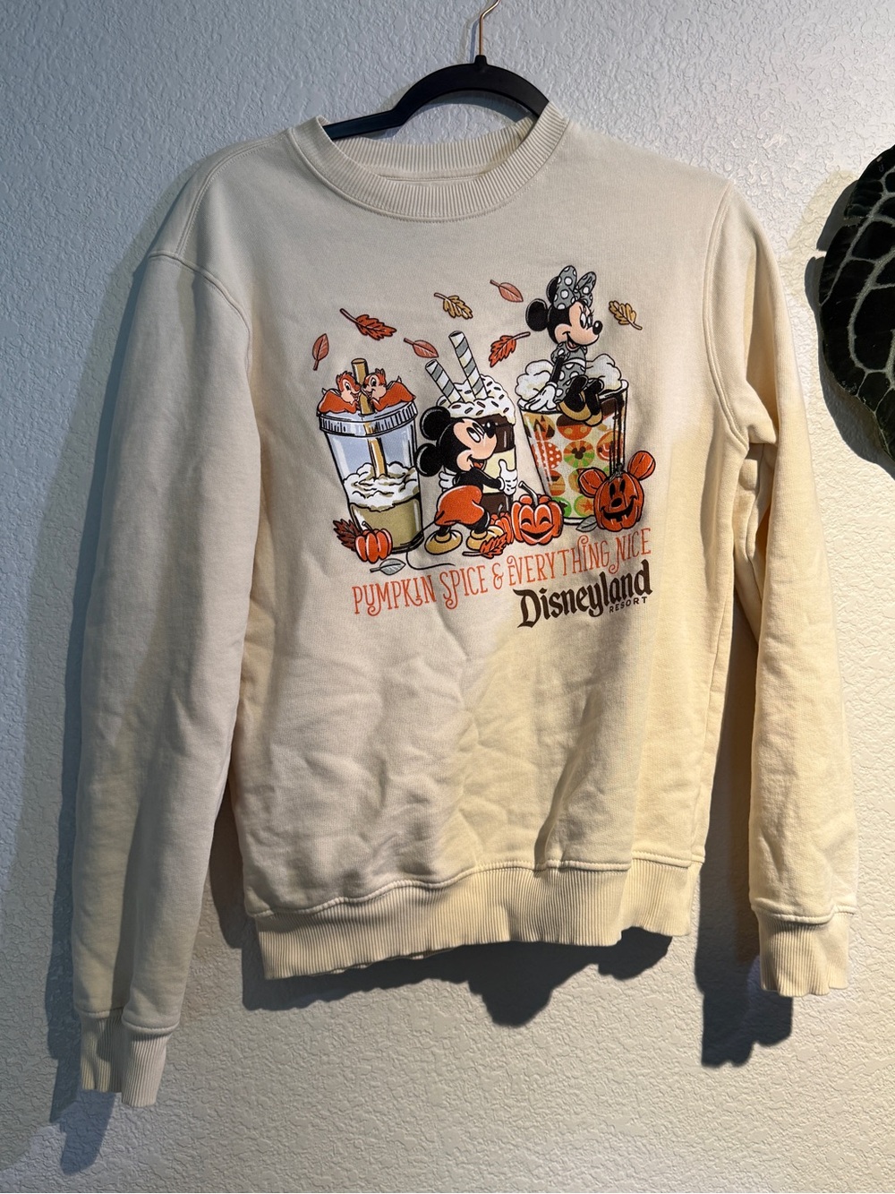 Disneyland Resort 'Pumpkin Spice & Everything Nice' Mickey & Minnie Sweatshirt